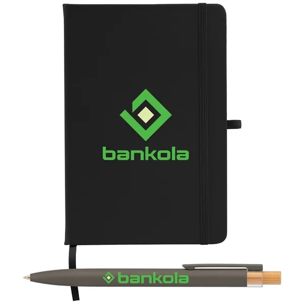 Wilde Recycled Hard Cover Journal & Pen Set - A5 5.5" x 8.3"