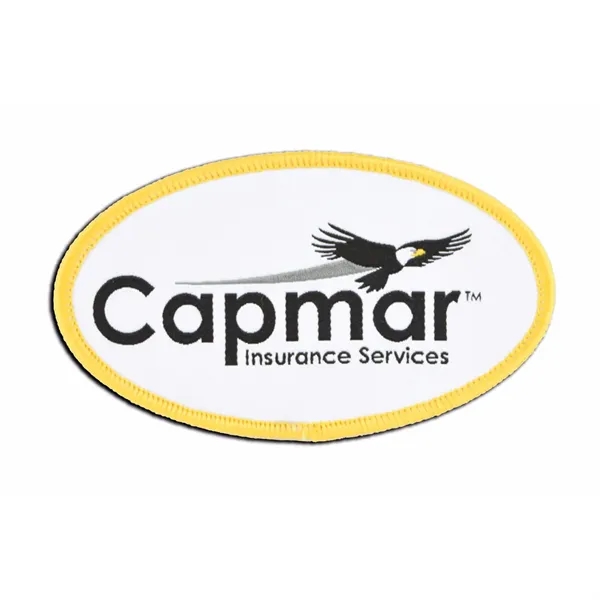 75% Custom Embroidered Patches - Peel & Stick Backing - 75% Custom Embroidered Patches - Peel & Stick Backing - Image 0 of 11