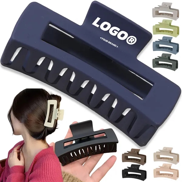 Simple Design Portable Temperament Frosted Shark Hairpin - Simple Design Portable Temperament Frosted Shark Hairpin - Image 0 of 14