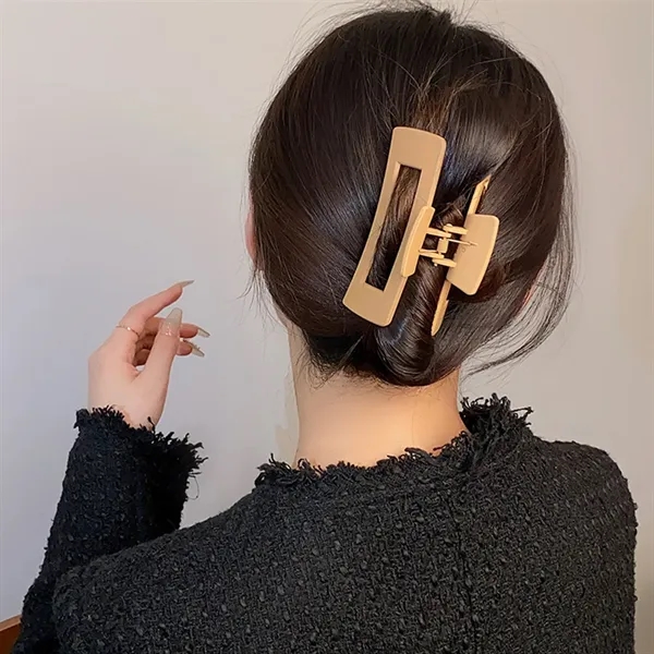 Simple Design Portable Temperament Frosted Shark Hairpin - Simple Design Portable Temperament Frosted Shark Hairpin - Image 3 of 14