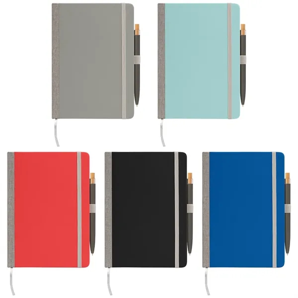 Steinbeck Recycled Hard Cover Journal & Pen Set - Steinbeck Recycled Hard Cover Journal & Pen Set - Image 2 of 13