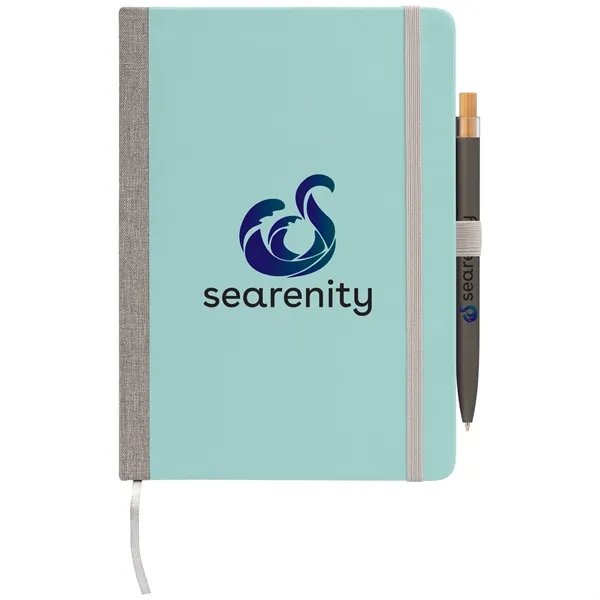 Steinbeck Recycled Hard Cover Journal & Pen Set - Steinbeck Recycled Hard Cover Journal & Pen Set - Image 13 of 13