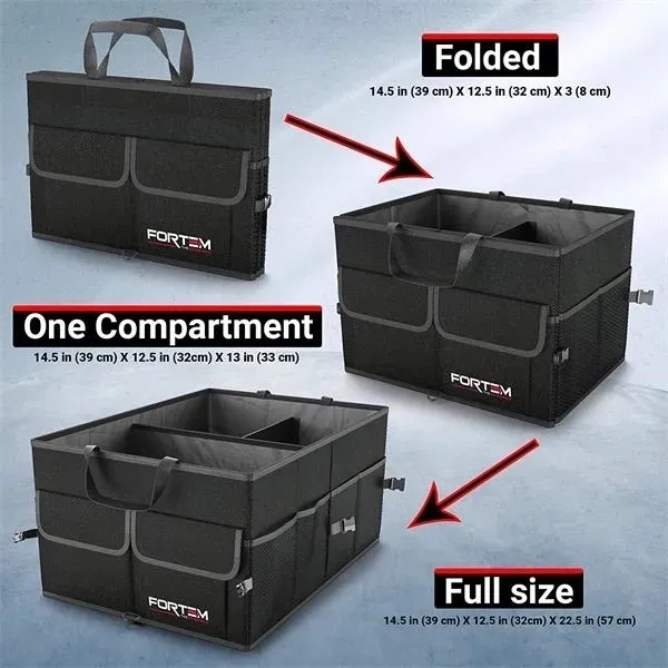 Trunk Organizer for SUV Truck And Car Large - Trunk Organizer for SUV Truck And Car Large - Image 4 of 7