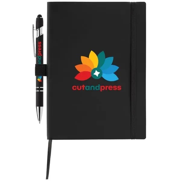 Hemingway Recycled Soft Cover Journal & Pen Set - Hemingway Recycled Soft Cover Journal & Pen Set - Image 3 of 4