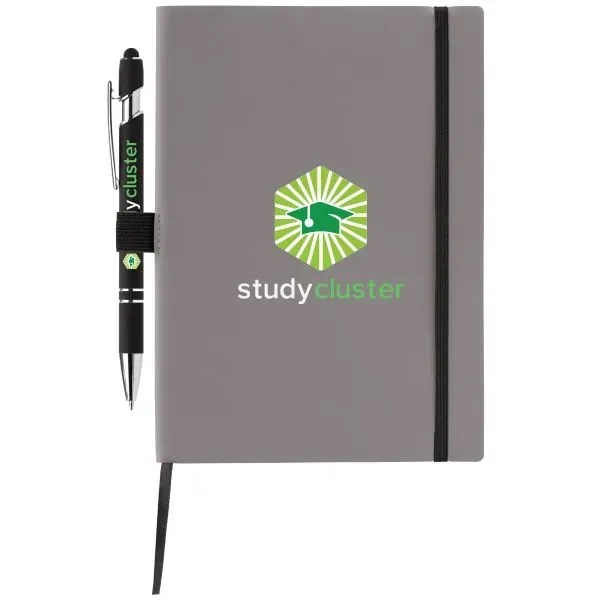 Hemingway Recycled Soft Cover Journal & Pen Set - Hemingway Recycled Soft Cover Journal & Pen Set - Image 4 of 4