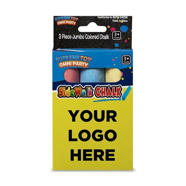 Sidewalk Chalk 3Pk - Sidewalk Chalk 3Pk - Image 2 of 3