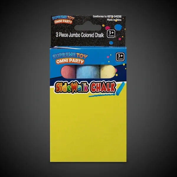 Sidewalk Chalk 3Pk - Sidewalk Chalk 3Pk - Image 3 of 3