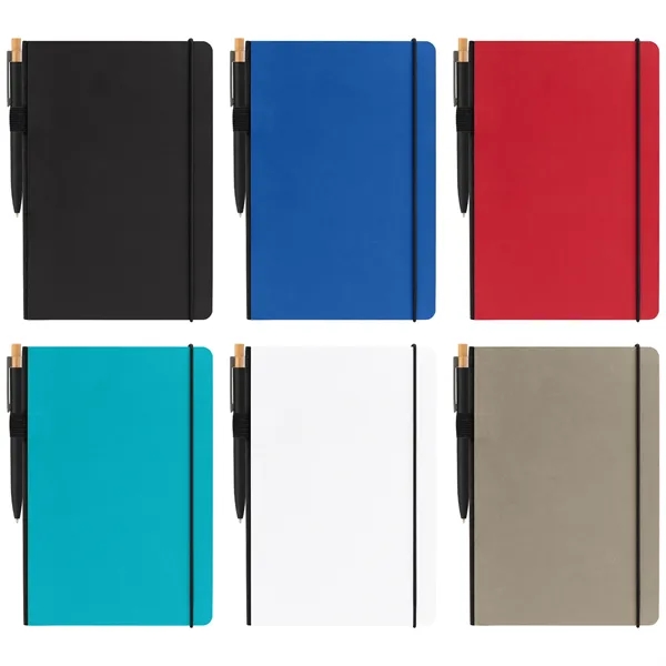 Recycled Kraft Paper Cover Journal & Pen Set - Recycled Kraft Paper Cover Journal & Pen Set - Image 15 of 19