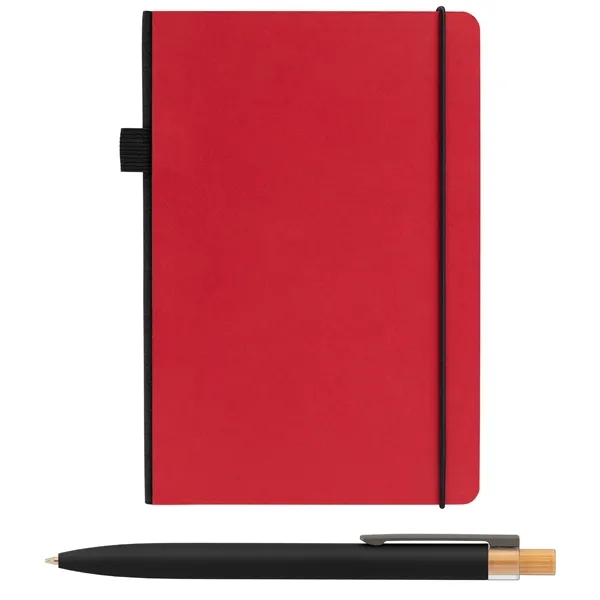 Recycled Kraft Paper Cover Journal & Pen Set - Recycled Kraft Paper Cover Journal & Pen Set - Image 4 of 19