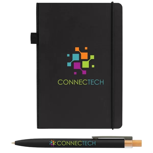 Recycled Kraft Paper Cover Journal & Pen Set - Recycled Kraft Paper Cover Journal & Pen Set - Image 7 of 19