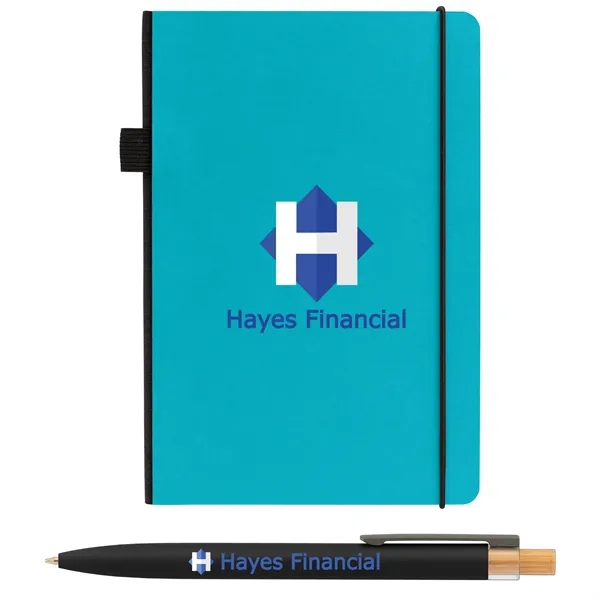 Recycled Kraft Paper Cover Journal & Pen Set - Recycled Kraft Paper Cover Journal & Pen Set - Image 9 of 19