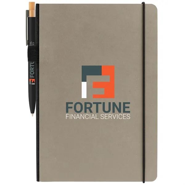 Recycled Kraft Paper Cover Journal & Pen Set - Recycled Kraft Paper Cover Journal & Pen Set - Image 14 of 19