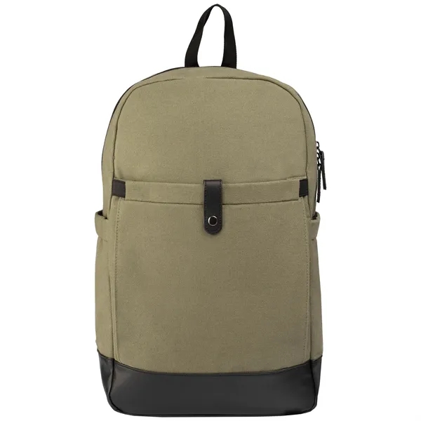 Odyssey Pack - Recycled Cotton Canvas Backpack - Odyssey Pack - Recycled Cotton Canvas Backpack - Image 3 of 12