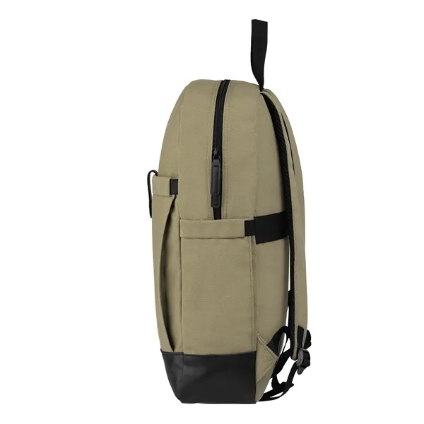 Odyssey Pack - Recycled Cotton Canvas Backpack - Odyssey Pack - Recycled Cotton Canvas Backpack - Image 6 of 12