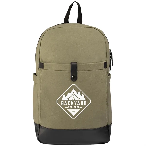 Odyssey Pack - Recycled Cotton Canvas Backpack - Odyssey Pack - Recycled Cotton Canvas Backpack - Image 10 of 12