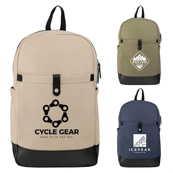 Odyssey Pack - Recycled Cotton Canvas Backpack - Odyssey Pack - Recycled Cotton Canvas Backpack - Image 0 of 12