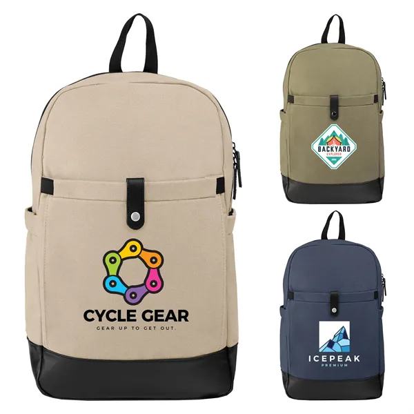 Odyssey Pack - Recycled Cotton Canvas Backpack - Odyssey Pack - Recycled Cotton Canvas Backpack - Image 0 of 12