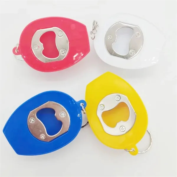 Flashlight Helmet Keychain With Bottle Opener - Flashlight Helmet Keychain With Bottle Opener - Image 1 of 3