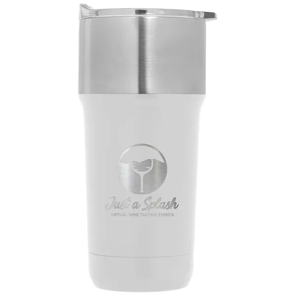 Optimus - 20 oz. Double Wall Recycled Stainless Tumbler - Optimus - 20 oz. Double Wall Recycled Stainless Tumbler - Image 6 of 9