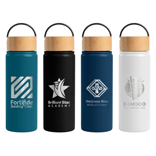 Reborn - 18 oz. Double Wall Stainless Steel Bottle - Reborn - 18 oz. Double Wall Stainless Steel Bottle - Image 0 of 11