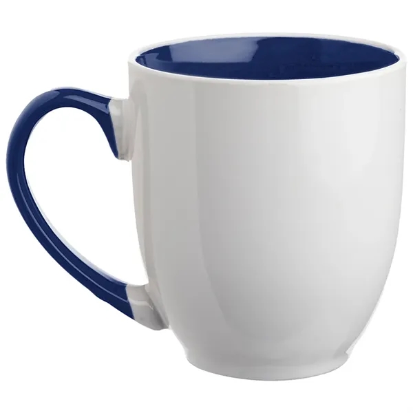 16 oz. Miami Two-Tone Bistro Custom Ceramic Mugs - 16 oz. Miami Two-Tone Bistro Custom Ceramic Mugs - Image 3 of 8