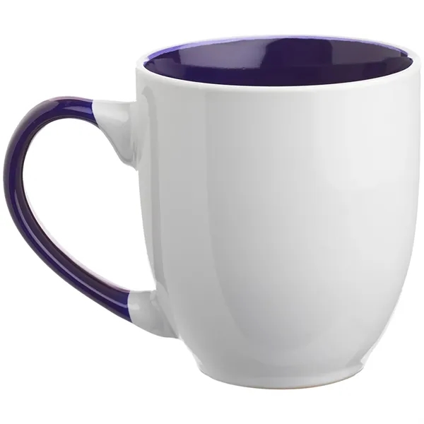 16 oz. Miami Two-Tone Bistro Custom Ceramic Mugs - 16 oz. Miami Two-Tone Bistro Custom Ceramic Mugs - Image 6 of 8