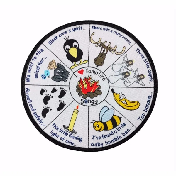 50% Custom Embroidered Patches - Hook & Loop Backing - 50% Custom Embroidered Patches - Hook & Loop Backing - Image 2 of 11