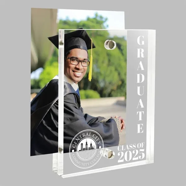 Custom Laser Etched Acrylic Block Frames - Custom Laser Etched Acrylic Block Frames - Image 0 of 12