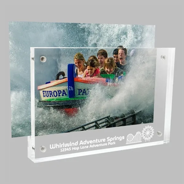 Stock Laser Etched Acrylic Block Frames - Stock Laser Etched Acrylic Block Frames - Image 3 of 3