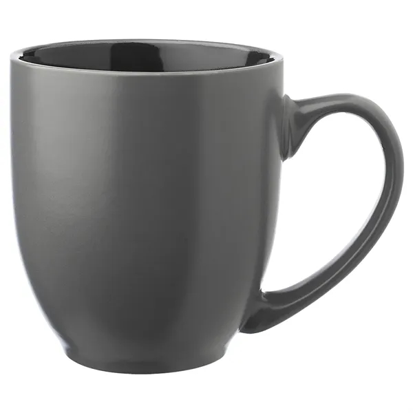 16 oz. Bistro Two Tone ceramic Coffee Mugs - 16 oz. Bistro Two Tone ceramic Coffee Mugs - Image 1 of 6