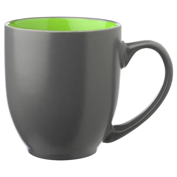 16 oz. Bistro Two Tone ceramic Coffee Mugs - 16 oz. Bistro Two Tone ceramic Coffee Mugs - Image 4 of 6