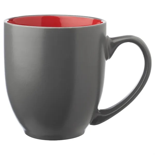 16 oz. Bistro Two Tone ceramic Coffee Mugs - 16 oz. Bistro Two Tone ceramic Coffee Mugs - Image 5 of 6