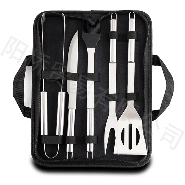 BBQ Accessories Grill Tools with Oxford bag or aluminum case - BBQ Accessories Grill Tools with Oxford bag or aluminum case - Image 1 of 6