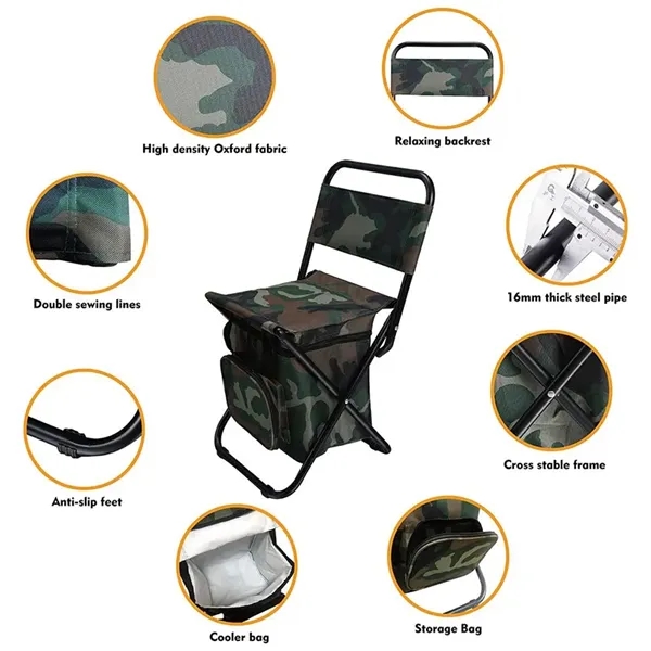 Fishing Chair with Cooler Bag - Fishing Chair with Cooler Bag - Image 3 of 3