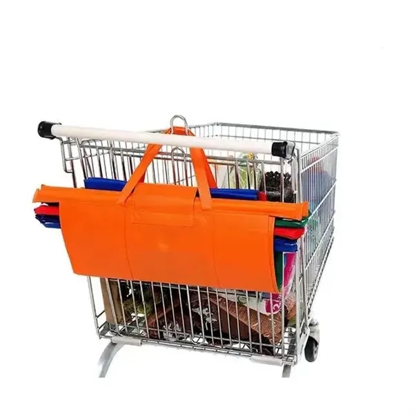 Foldable Reusable Trolley Cart Shopping Bags - Foldable Reusable Trolley Cart Shopping Bags - Image 3 of 5