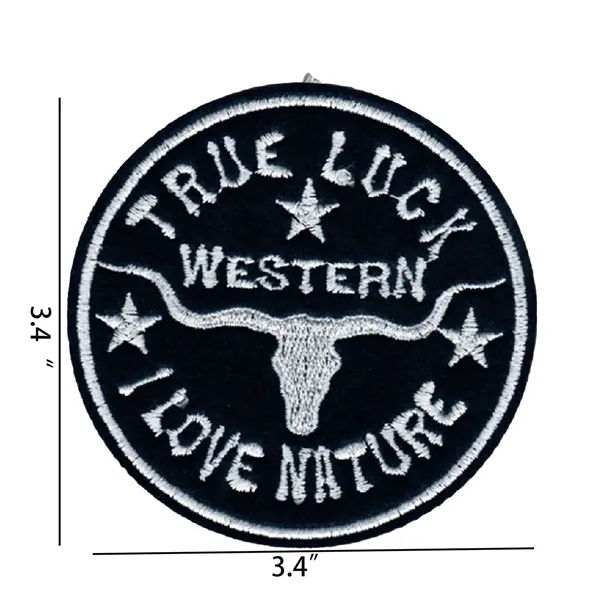 Fashionable High Quality Embroidered Custom Embroidery Patch - Fashionable High Quality Embroidered Custom Embroidery Patch - Image 1 of 3