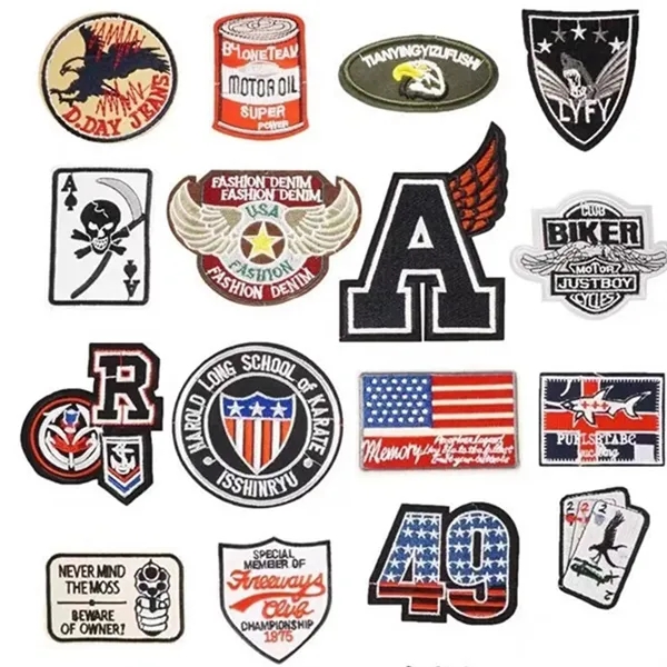 Fashionable High Quality Embroidered Custom Embroidery Patch - Fashionable High Quality Embroidered Custom Embroidery Patch - Image 2 of 3