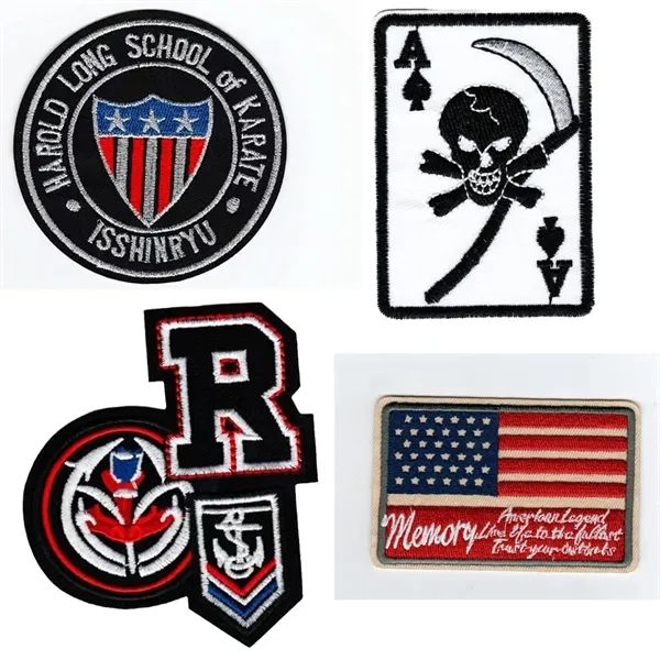 Fashionable High Quality Embroidered Custom Embroidery Patch - Fashionable High Quality Embroidered Custom Embroidery Patch - Image 3 of 3