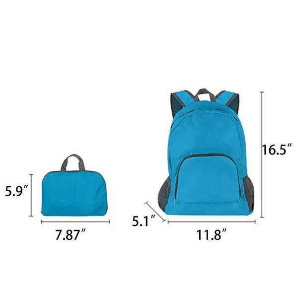 Folding Waterproof Lightweight Large Capacity Backpack - Folding Waterproof Lightweight Large Capacity Backpack - Image 1 of 10