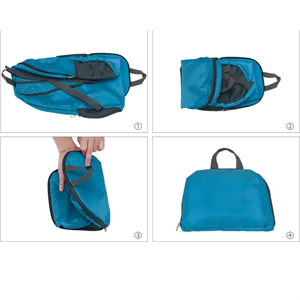 Folding Waterproof Lightweight Large Capacity Backpack - Folding Waterproof Lightweight Large Capacity Backpack - Image 2 of 10