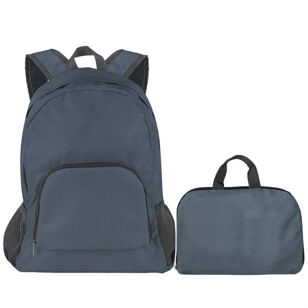 Folding Waterproof Lightweight Large Capacity Backpack - Folding Waterproof Lightweight Large Capacity Backpack - Image 4 of 10