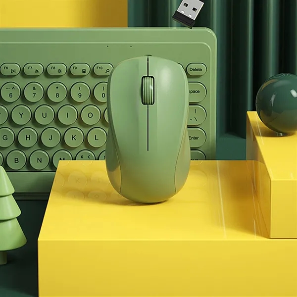 Wireless Keyboard Mouse Combo Portable Home Office - Wireless Keyboard Mouse Combo Portable Home Office - Image 7 of 11