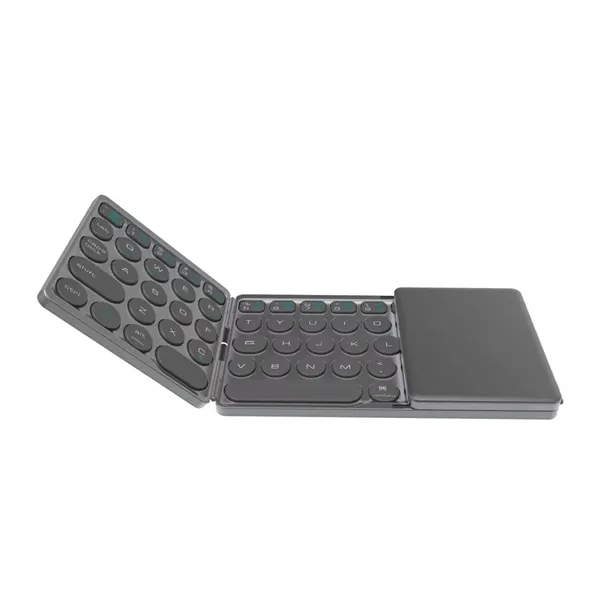 Wireless Foldable Rechargeable Keyboard With Touchpad - Wireless Foldable Rechargeable Keyboard With Touchpad - Image 5 of 6