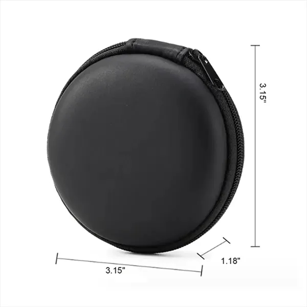 Mini Pouch Portable Earphone Ear Bud Bag Case Organizer - Mini Pouch Portable Earphone Ear Bud Bag Case Organizer - Image 1 of 3