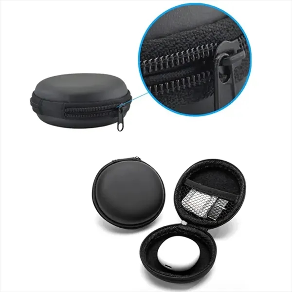 Mini Pouch Portable Earphone Ear Bud Bag Case Organizer - Mini Pouch Portable Earphone Ear Bud Bag Case Organizer - Image 2 of 3