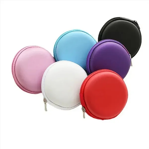 Mini Pouch Portable Earphone Ear Bud Bag Case Organizer - Mini Pouch Portable Earphone Ear Bud Bag Case Organizer - Image 3 of 3