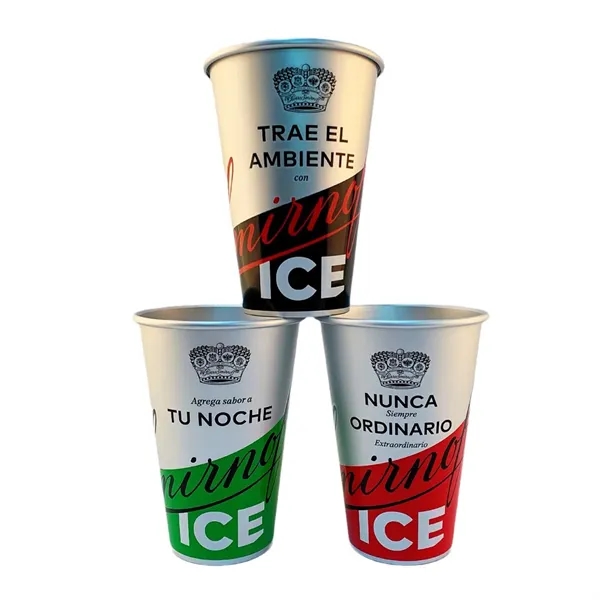 16Oz Aluminum Cold-Chang Color Cup High Quality Beer Glass - 16Oz Aluminum Cold-Chang Color Cup High Quality Beer Glass - Image 1 of 2