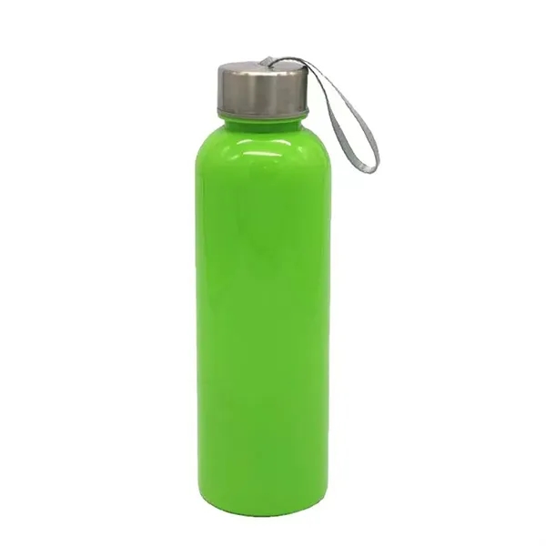 18Oz With Screw-On Lid Water Bottle With lanyard Glass - 18Oz With Screw-On Lid Water Bottle With lanyard Glass - Image 3 of 5