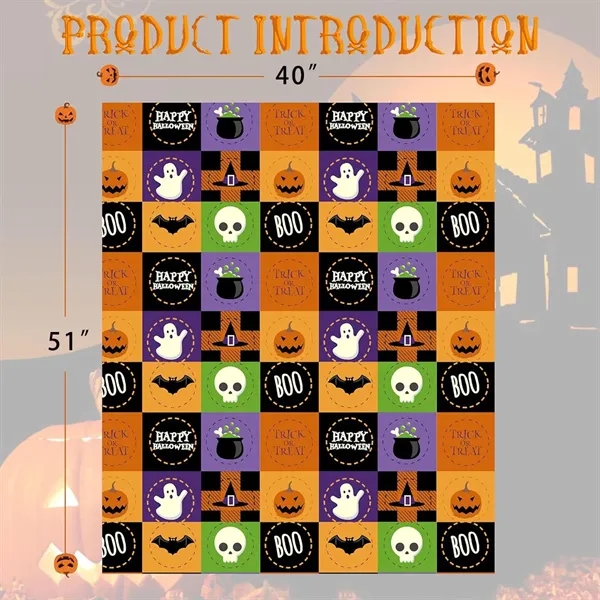 Custom 51" x 40" Soft Plush Flannel Sublimation Blanket - Custom 51" x 40" Soft Plush Flannel Sublimation Blanket - Image 1 of 3