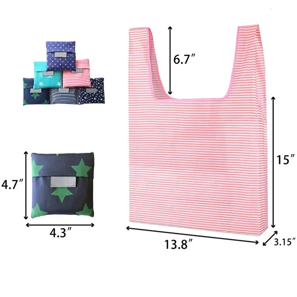 Custom Polyester Folding Grocery Tote